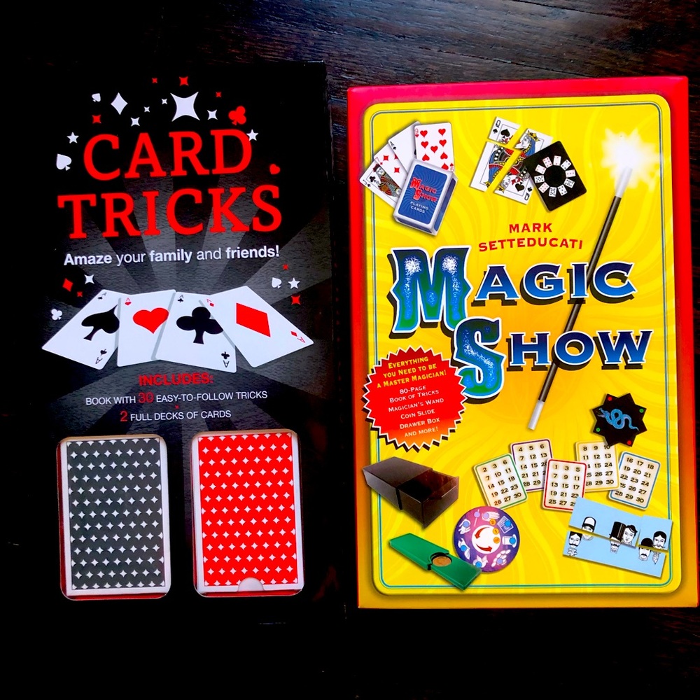 Mark Setteducati Magic Show and Card Tricks never been used